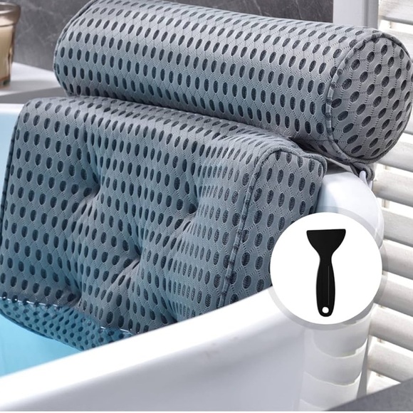 Bath Pillow Gray NWT - Picture 3 of 12